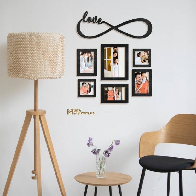 Фоторамка Коллаж Бесконечная Любовь m39.com.ua Фоторамка Коллаж Бесконечная Любовь