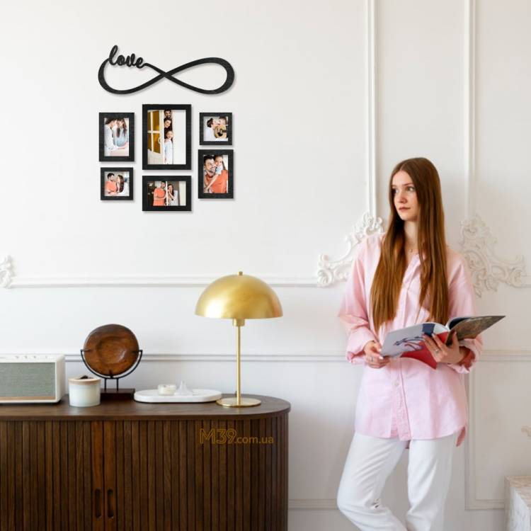 Фоторамка Коллаж Бесконечная Любовь m39.com.ua Фоторамка Коллаж Бесконечная Любовь