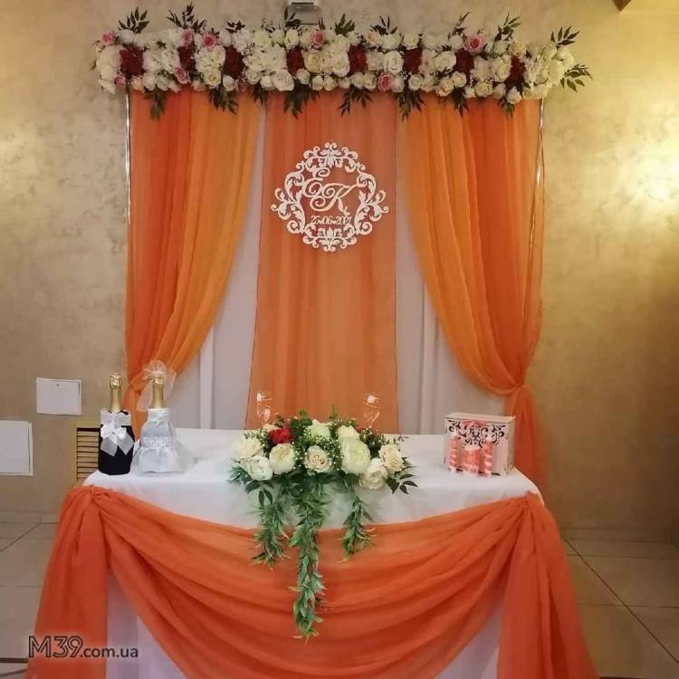 Весільна Монограма Класична з Вензелями