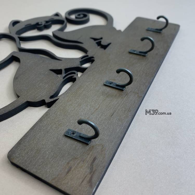 Милий Подарунок на Новосілля - Ключниця "Два Милих Котика" m39.com.ua Милий Подарунок на Новосілля - Ключниця "Два Милих Котика"