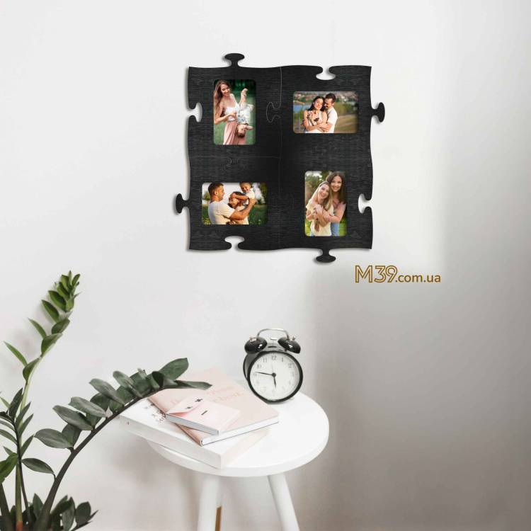 Фоторамка Пазл на 4 фото