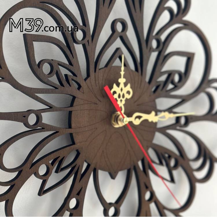 Декоративний настінний Годинник Ірис