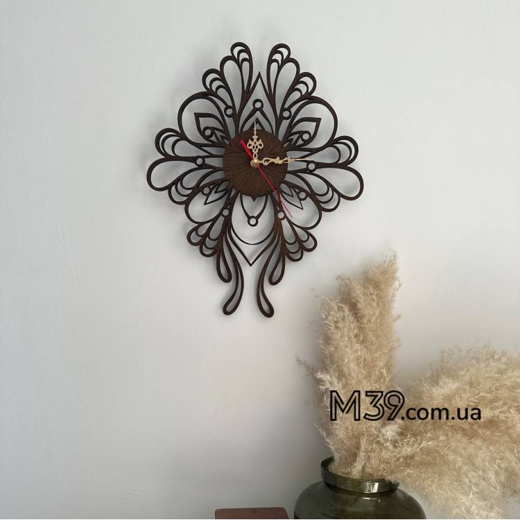 Декоративний настінний Годинник Ірис