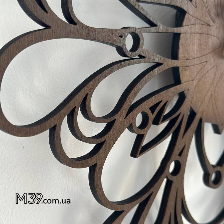 Декоративний настінний Годинник Ірис