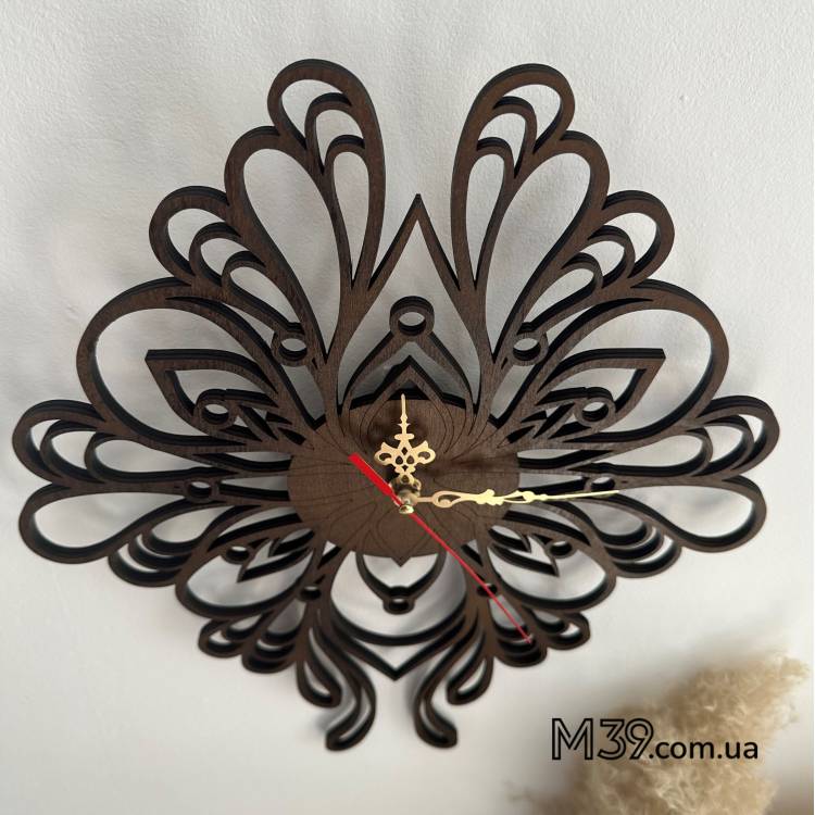 Декоративний настінний Годинник Ірис