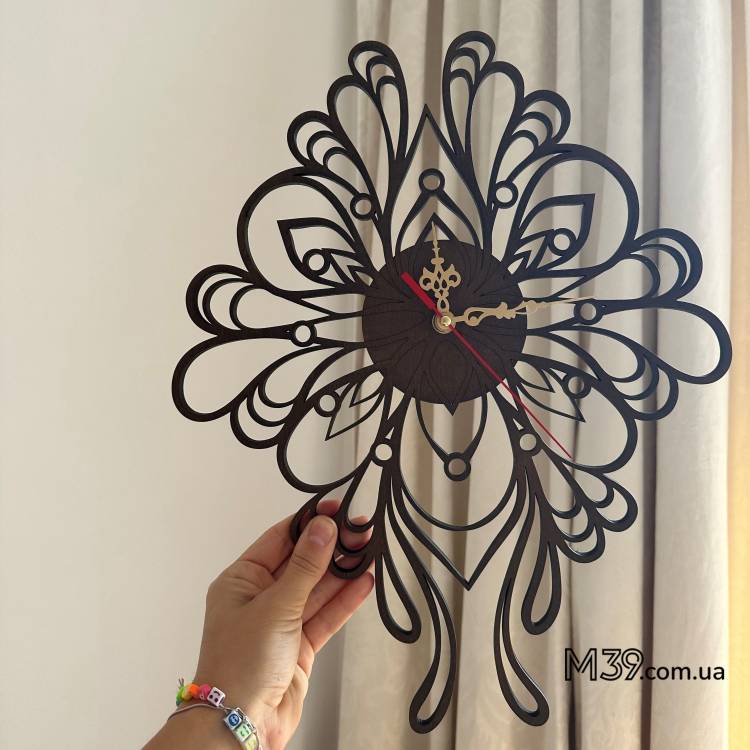 Декоративний настінний Годинник Ірис