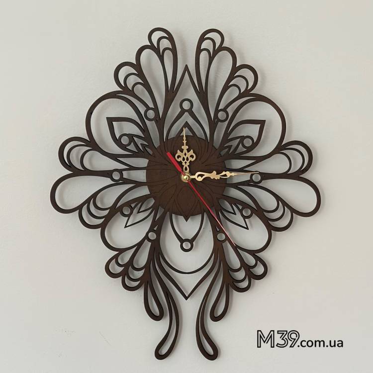 Декоративний настінний Годинник Ірис