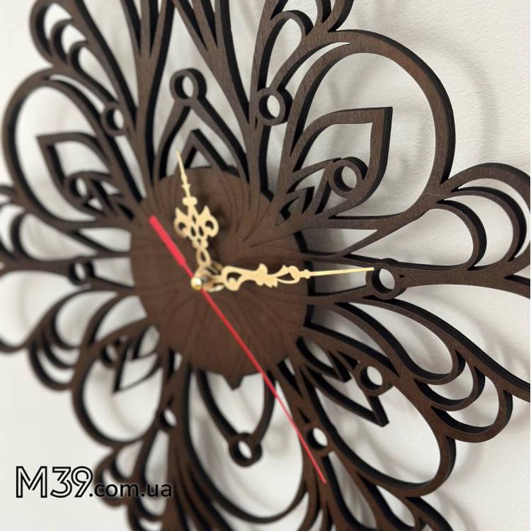 Декоративний настінний Годинник Ірис