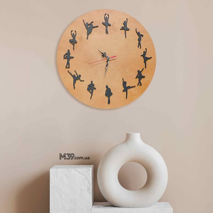 Интерьерные настенные часы Танцы