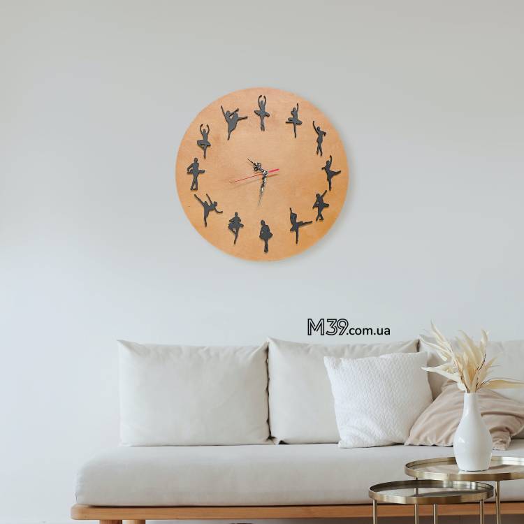 Интерьерные настенные часы Танцы