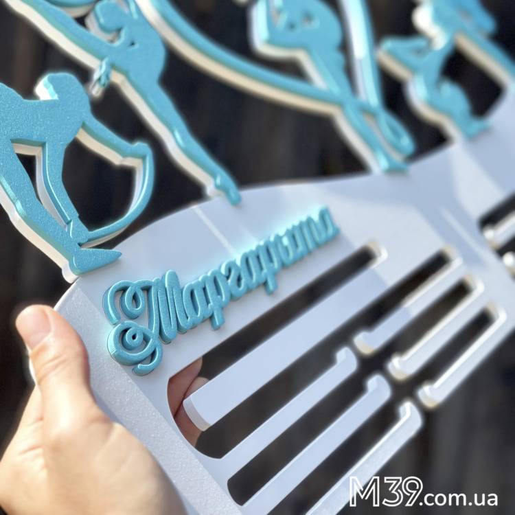 Медальница Художественная Гимнастика из Дерева