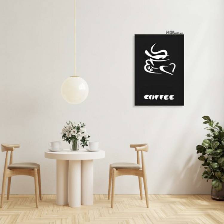 Декоративное панно на стену Coffee m39.com.ua Декоративное панно на стену Coffee
