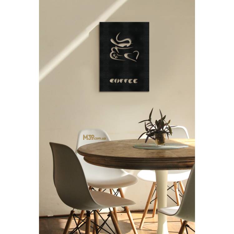 Декоративное панно на стену Coffee m39.com.ua Декоративное панно на стену Coffee