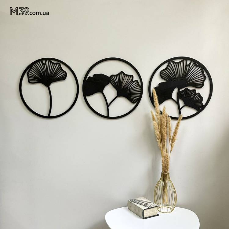 Декоративне панно картина на стіну Листочки