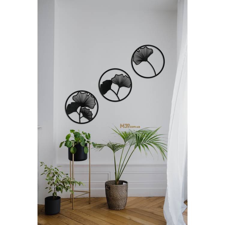 Декоративне панно картина на стіну Листочки