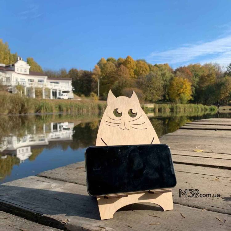 Підставка під телефон «Котик» 00971 m39.com.ua Підставка під телефон «Котик» 00971