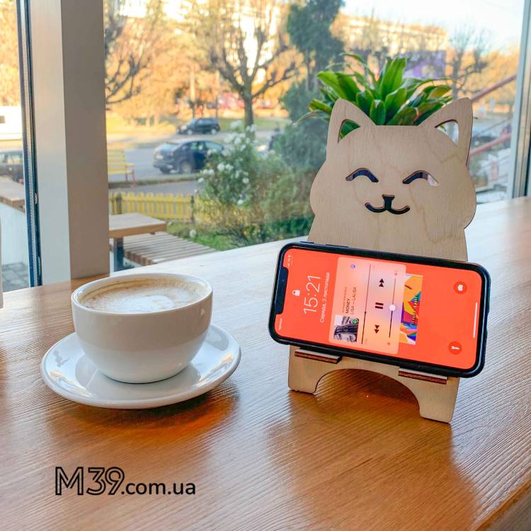 Підставка під телефон «Кішечка» 00973