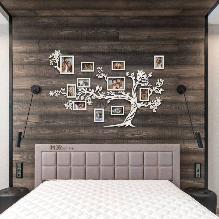 Подарунок батькам - Сімейне дерево Велике, Колаж з фоторамок m39.com.ua Подарунок батькам - Сімейне дерево Велике, Колаж з фоторамок