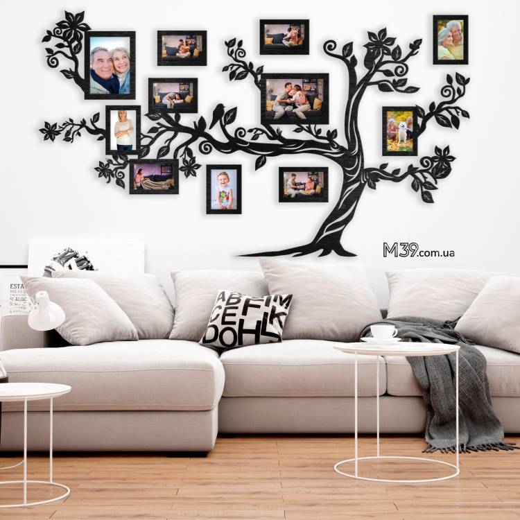 Фоторамка Сімейне Дерево, композиція, колаж m39.com.ua Фоторамка Сімейне Дерево, композиція, колаж