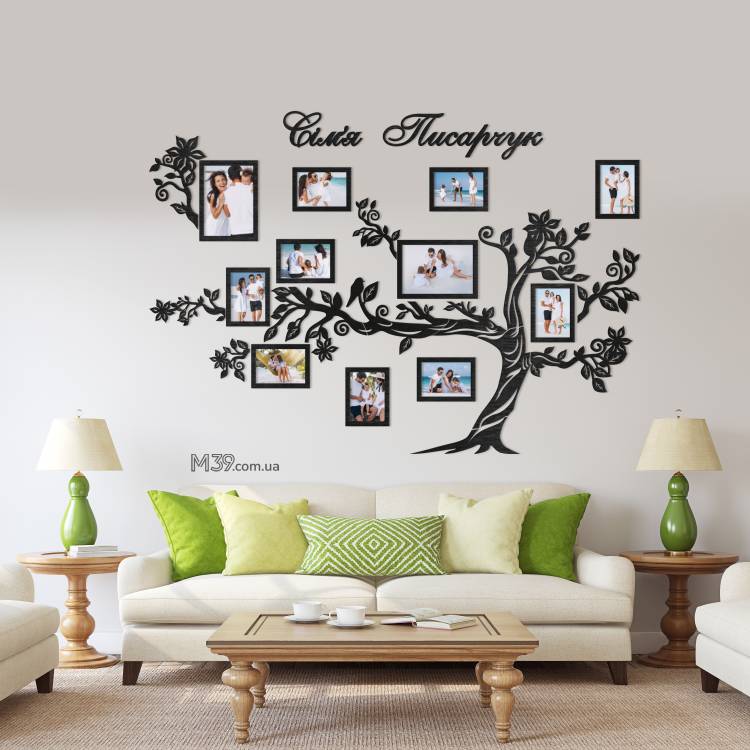 Фоторамка Сімейне Дерево, композиція, колаж m39.com.ua Фоторамка Сімейне Дерево, композиція, колаж