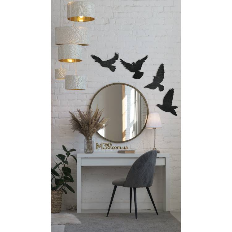 Декоративное панно картина на стену 4 птицы m39.com.ua Декоративное панно картина на стену 4 птицы