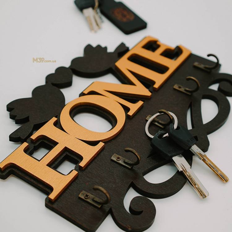 Ключница HOME с милыми птичками