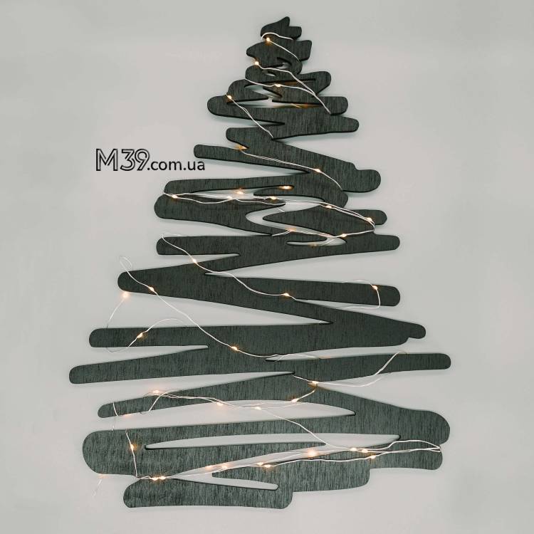 Декоративне панно картина на стіну Ялинка новорічна m39.com.ua Декоративне панно картина на стіну Ялинка новорічна