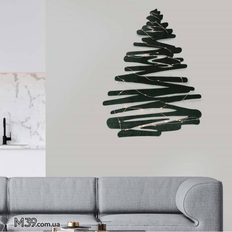 Декоративне панно картина на стіну Ялинка новорічна m39.com.ua Декоративне панно картина на стіну Ялинка новорічна