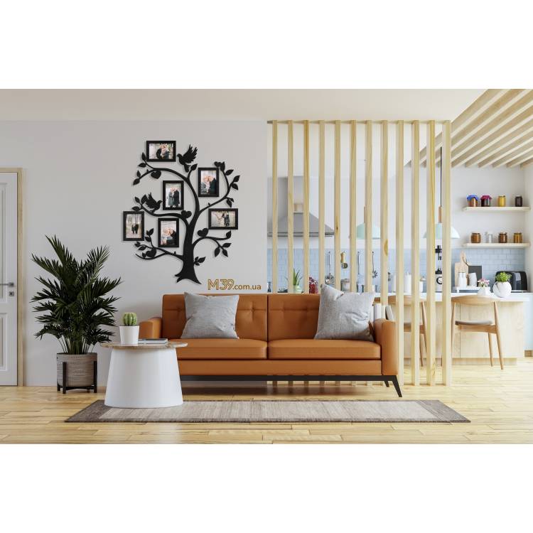 Рамка для фото Семейное дерево с голубями m39.com.ua Рамка для фото Семейное дерево с голубями