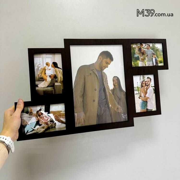 Фоторамка лофт "Мінімалізм" - Колаж з улюблених фото