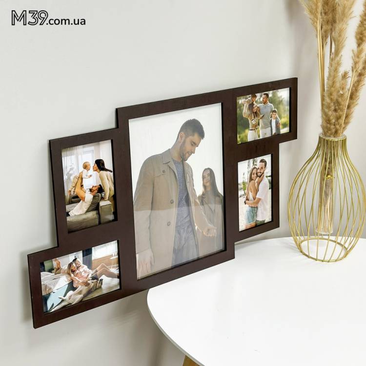 Фоторамка лофт "Мінімалізм" - Колаж з улюблених фото