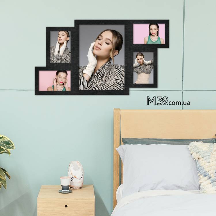 Фоторамка лофт "Мінімалізм" - Колаж з улюблених фото m39.com.ua Фоторамка лофт "Мінімалізм" - Колаж з улюблених фото