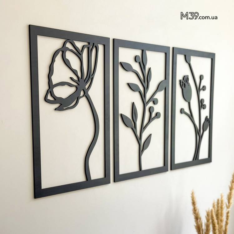 Панно дерев