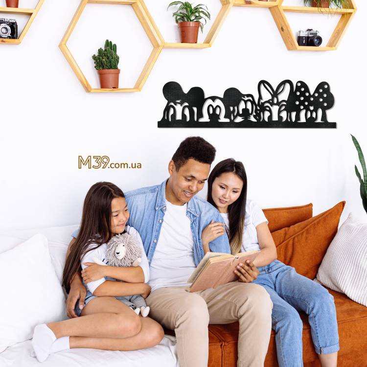 Декор для детской комнаты из дерева - декоративное панно Микки Маус с персонажами Дисней m39.com.ua Декор для детской комнаты из дерева - декоративное панно Микки Маус с персонажами Дисней