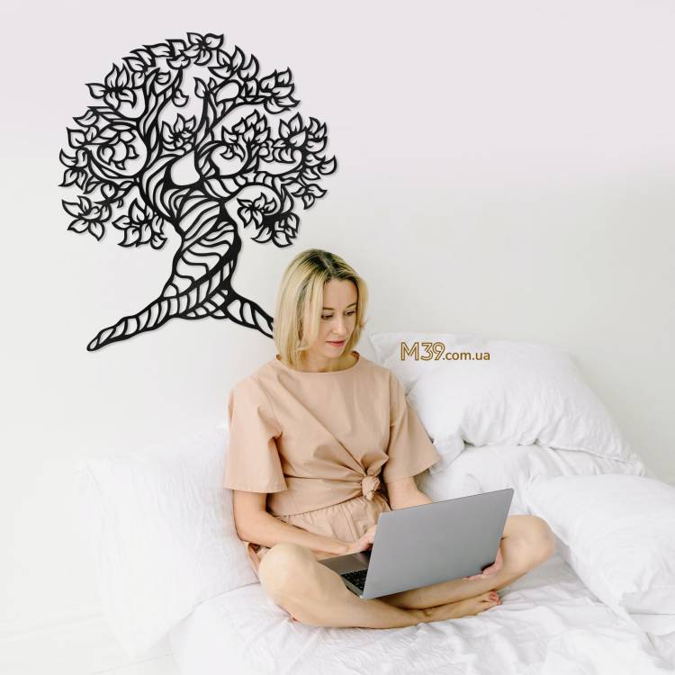 Декор из дерева на стену - панно "Дерево Жизни", 3D картина m39.com.ua Декор из дерева на стену - панно "Дерево Жизни", 3D картина