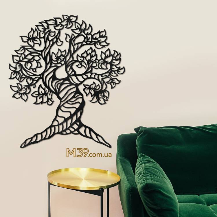 Декор из дерева на стену - панно "Дерево Жизни", 3D картина m39.com.ua Декор из дерева на стену - панно "Дерево Жизни", 3D картина