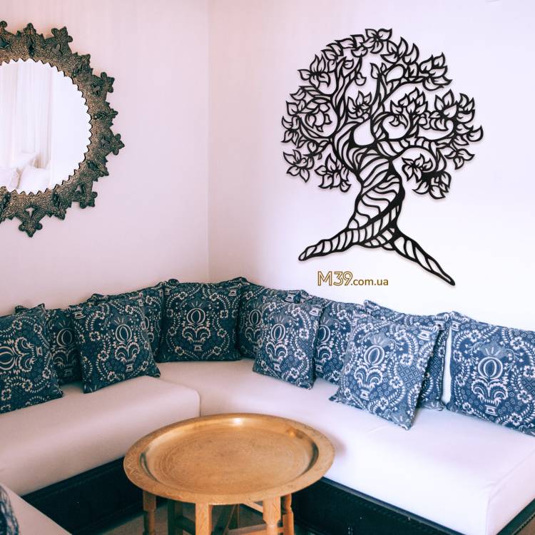Декор из дерева на стену - панно "Дерево Жизни", 3D картина m39.com.ua Декор из дерева на стену - панно "Дерево Жизни", 3D картина