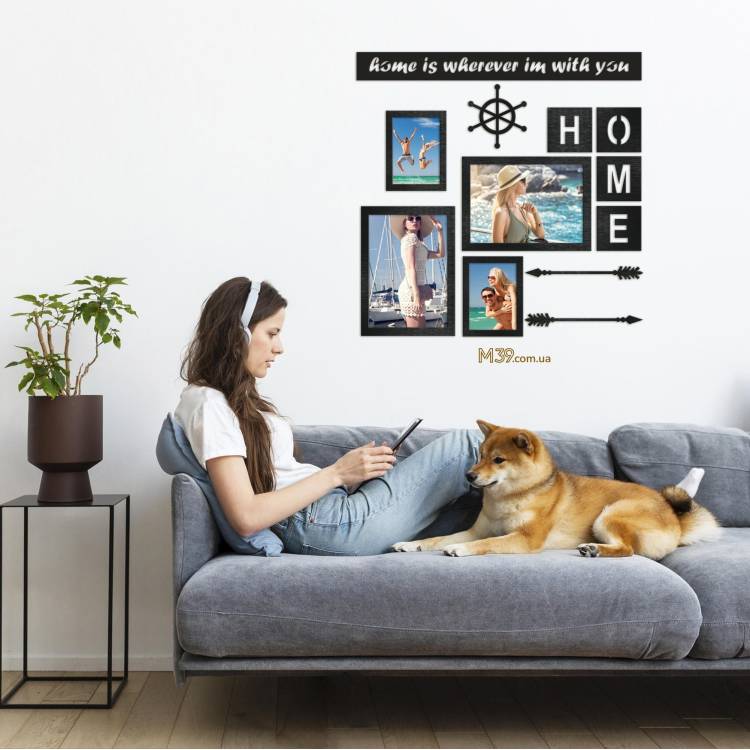 Рамка для фото Нome морська m39.com.ua Рамка для фото Нome морська