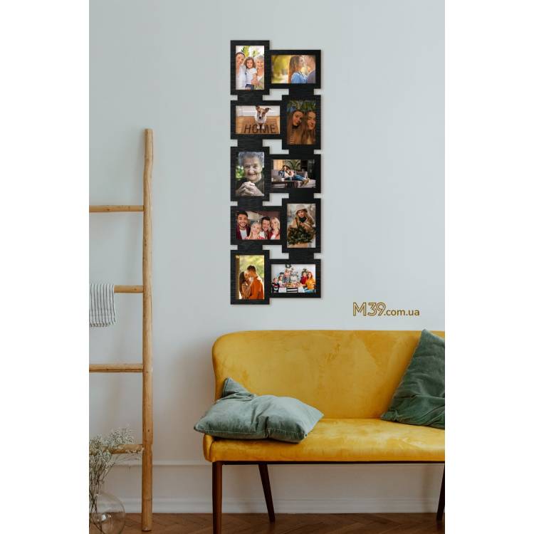 Фоторамка на 10 Фото Геометрична m39.com.ua Фоторамка на 10 Фото Геометрична