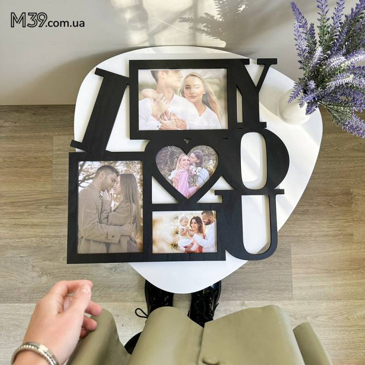 Фоторамка I Love You