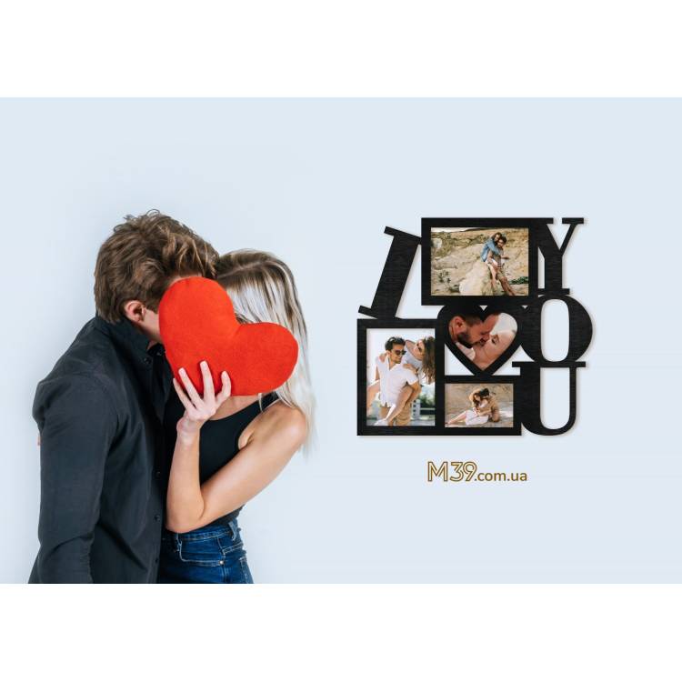 Фоторамка I Love You
