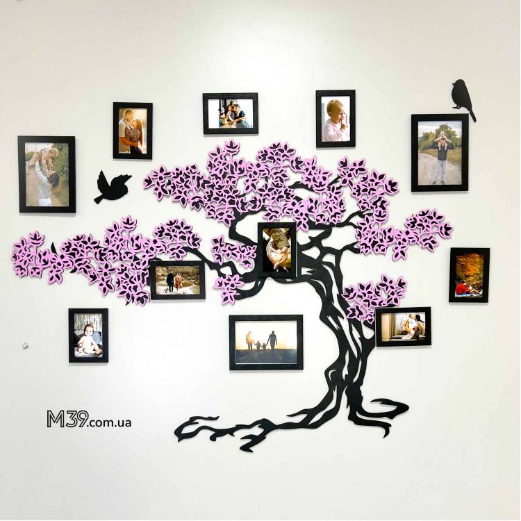 Фоторамка Сімейне Дерево, композиція, колаж  Сакура