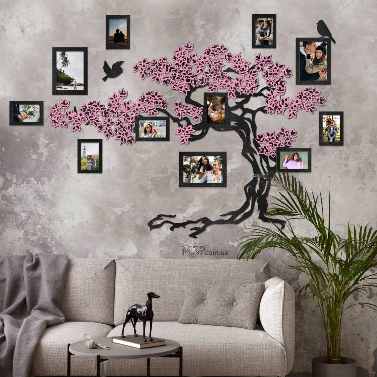 Фоторамка Сімейне Дерево, композиція, колаж Сакура m39.com.ua Фоторамка Сімейне Дерево, композиція, колаж Сакура
