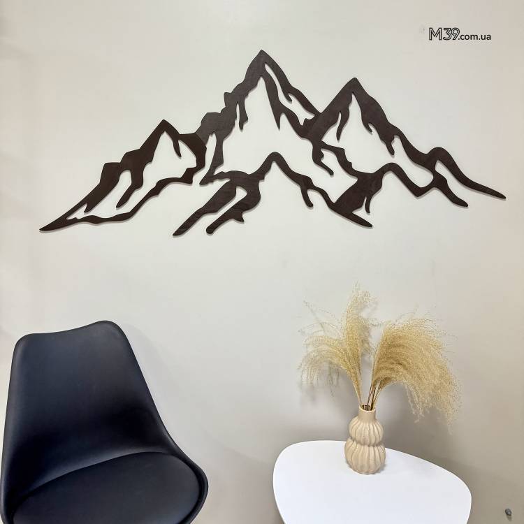 Настенный декор панно Горы природа