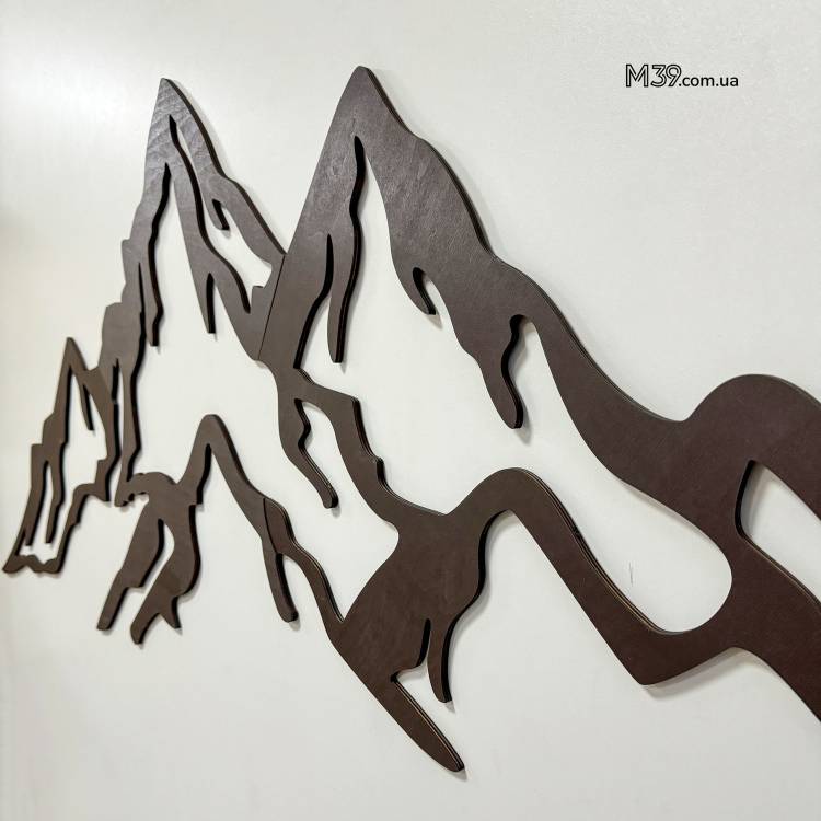 Настенный декор панно Горы природа