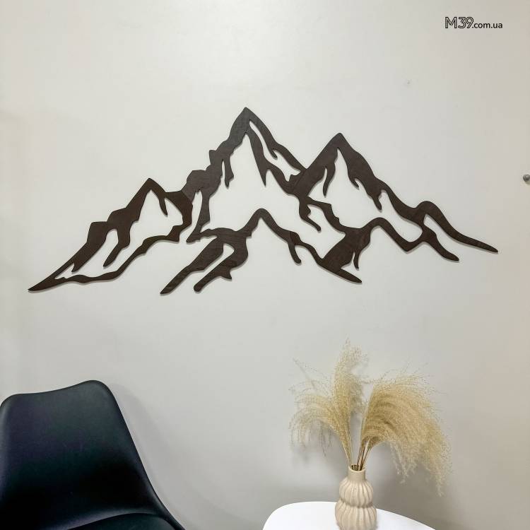 Настенный декор панно Горы природа