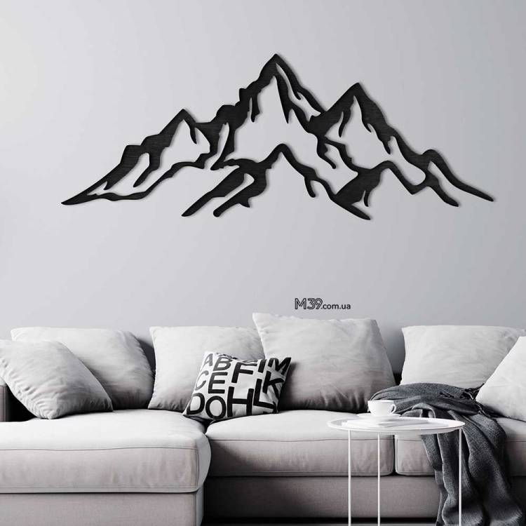 Настенный декор панно Горы природа