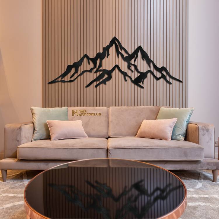 Настенный декор панно Горы природа