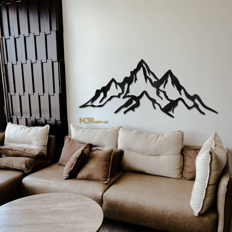 Настенный декор панно Горы природа