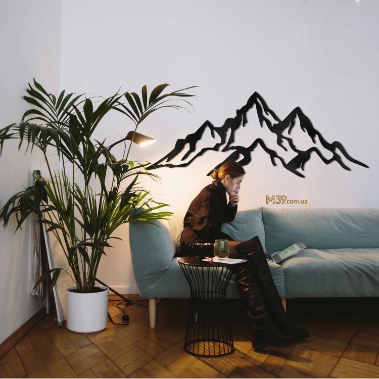 Настенный декор панно Горы природа